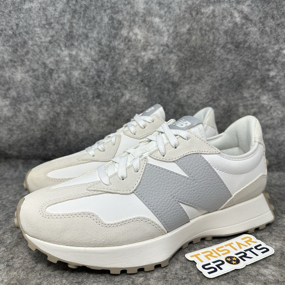 New Balance 327 Sneakers Womens Size 11.5 Sea Salt Brighton Grey Shoes WS327KE